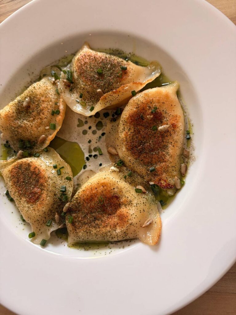 Pierogi z bliska